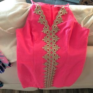 Lilly Pulitzer Hot Pink Summer Dress